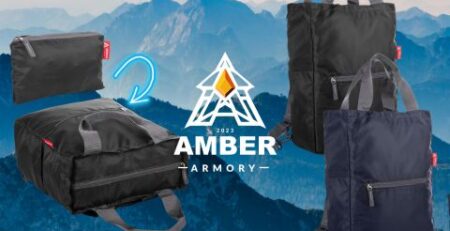 Amber Armory Składana Plecako Torba z lekkiego materiału