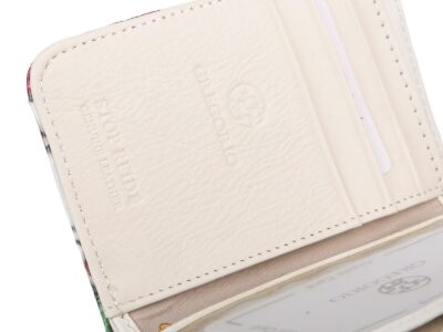 Średni portfel damski lakierowany w kolorowe kwiatki wzorki Gregorio RFID - obrazek 6