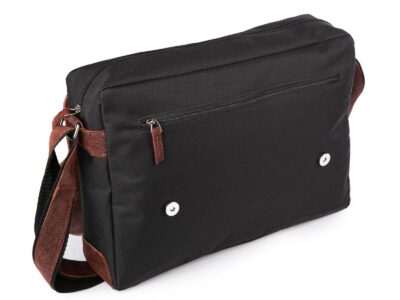 Torba męska rdzawo brązowa duża A4 z klapą SERGEJ - obrazek 6