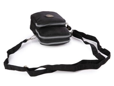 Lekka torebka paszportówka na szyję czarna Bag Street - obrazek 4