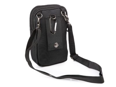 Saszetka męska na pasek i na ramię czarna Extrem - obrazek 4