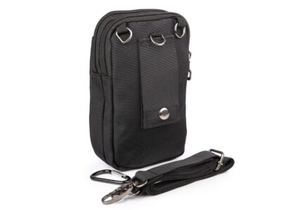Saszetka męska na pasek i na ramię czarna Extrem - obrazek 3