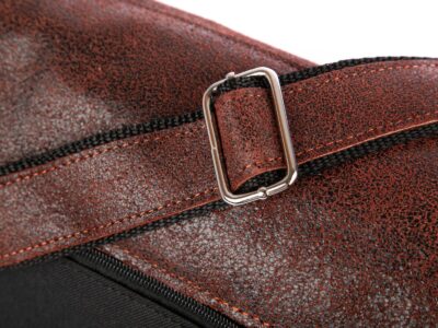 Torba męska rdzawo brązowa duża A4 z klapą SERGEJ - obrazek 5