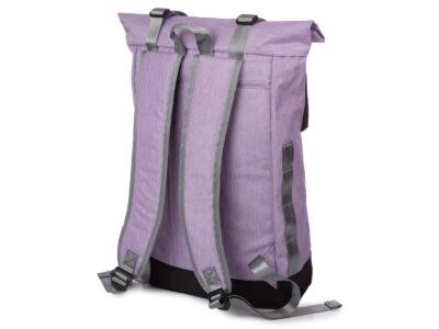 Jasnofioletowy plecak na wycieczkę ze zwijanym kołnierzem Extrem - obrazek 3