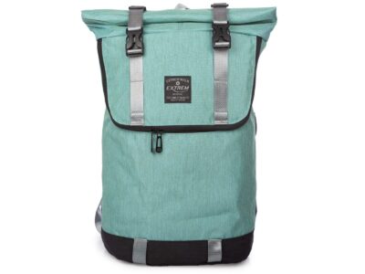 Turkusowy plecak na wycieczkę ze zwijanym kołnierzem Extrem
