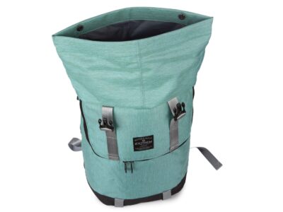 Turkusowy plecak na wycieczkę ze zwijanym kołnierzem Extrem - obrazek 6