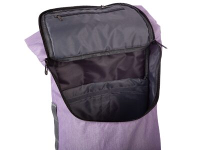 Jasnofioletowy plecak na wycieczkę ze zwijanym kołnierzem Extrem - obrazek 7