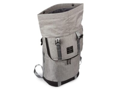 Szary plecak na wycieczkę ze zwijanym kołnierzem Extrem - obrazek 6