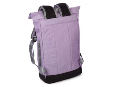 Jasnofioletowy plecak na wycieczkę ze zwijanym kołnierzem Extrem - obrazek 4