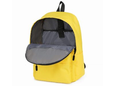 Lekki żółty plecak na laptopa 13-15.6" cali na studia i do pracy MIRU - obrazek 3