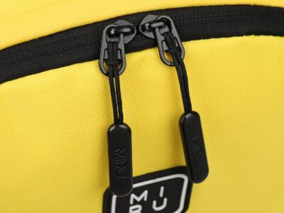 Lekki żółty plecak na laptopa 13-15.6" cali na studia i do pracy MIRU - obrazek 5