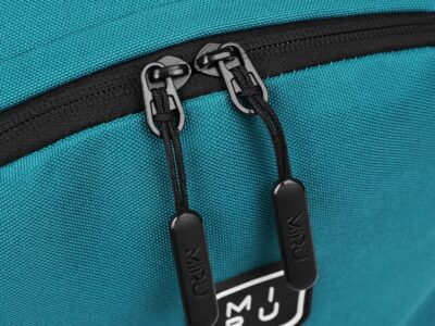 Lekki turkusowy plecak na laptopa 13-15.6" cali na studia i do pracy MIRU - obrazek 4