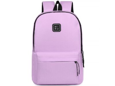 Lekki jasnofioletowy plecak na laptopa 13-15.6" cali na studia i do pracy MIRU - obrazek 7