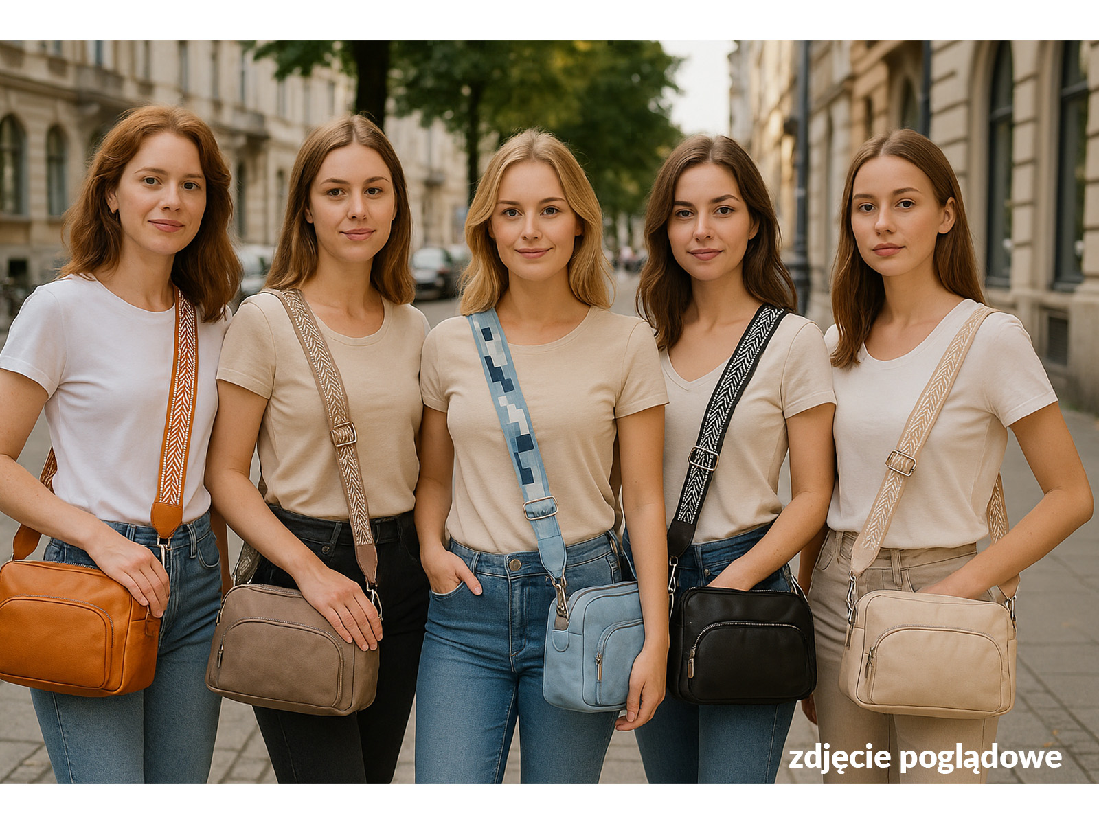 Mała torebka damska na lato w kilku kolorach