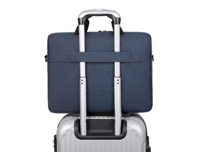 Torba na laptopa 15.6" cala do pracy i na studia granatowa Miru - obrazek 8