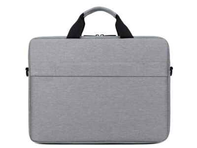 Torba na laptopa 15.6" cala do pracy i na studia szara Miru - obrazek 9