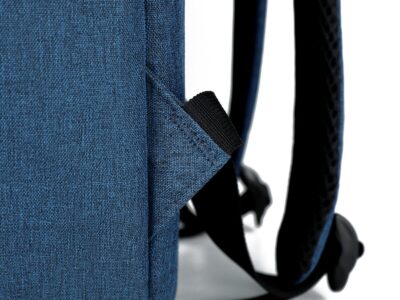 Niebieski plecak na laptopa 15.6" z wieloma kieszeniami do pracy i na studia MIRU - obrazek 10