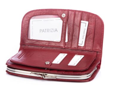 Portfel damski czerwony PATRIZIA - obrazek 5