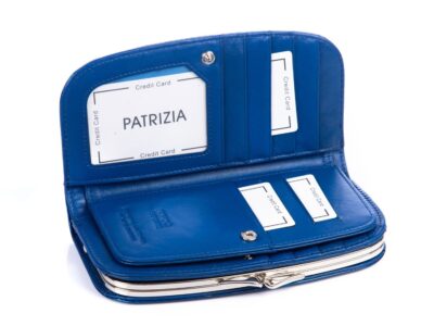 Portfel damski niebieski PATRIZIA - obrazek 6