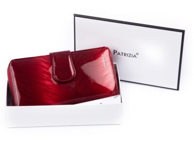 Portfel damski czerwony Patrizia - obrazek 4