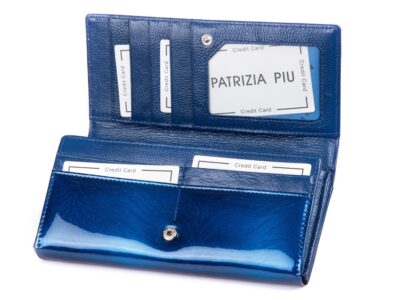Portfel damski niebieski Patrizia Piu - obrazek 5