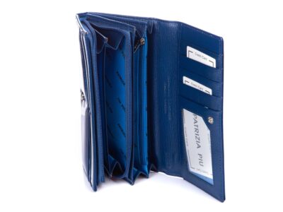 Portfel damski niebieski Patrizia Piu - obrazek 4