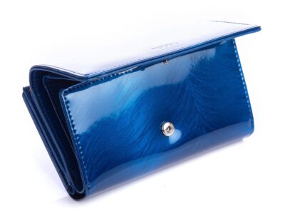 Portfel damski niebieski PATRIZIA - obrazek 4
