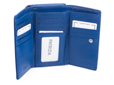 Portfel damski niebieski PATRIZIA - obrazek 5