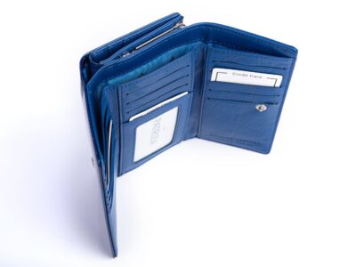 Portfel damski niebieski PATRIZIA - obrazek 6