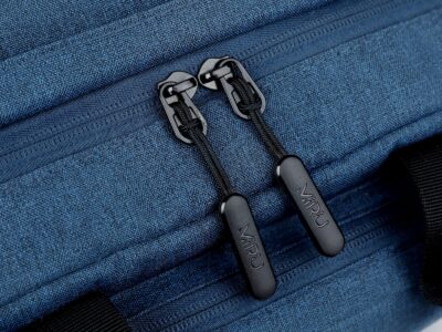 Niebieski plecak na laptopa 15.6" z wieloma kieszeniami do pracy i na studia MIRU - obrazek 7