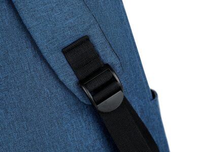 Niebieski plecak na laptopa 15.6" z wieloma kieszeniami do pracy i na studia MIRU - obrazek 9