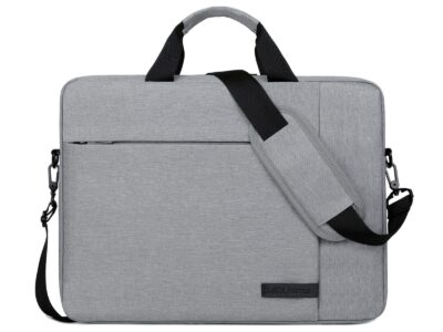 Torba na laptopa 15.6" cala do pracy i na studia szara Miru - obrazek 7