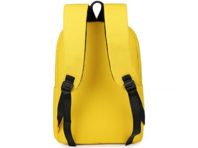 Lekki żółty plecak na laptopa 13-15.6" cali na studia i do pracy MIRU - obrazek 2