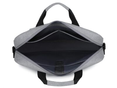 Torba na laptopa 15.6" cala do pracy i na studia szara Miru - obrazek 3