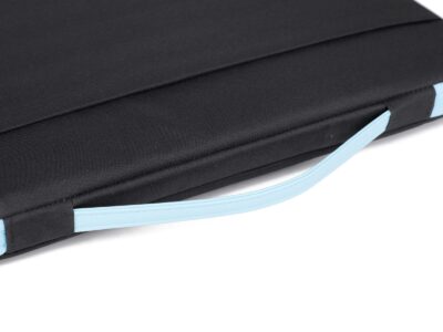 Cienkie etui zabezpieczające z rączką na laptopa 17.3" cala czarno-niebieskie MIRU - obrazek 9