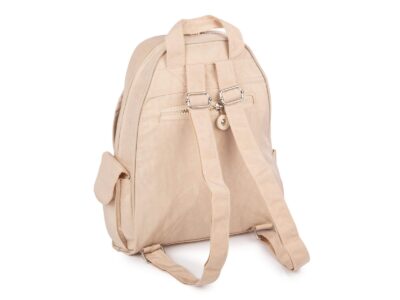 Lekki plecak turystyczny jasnobeżowy Bag Street z kreszu - obrazek 3