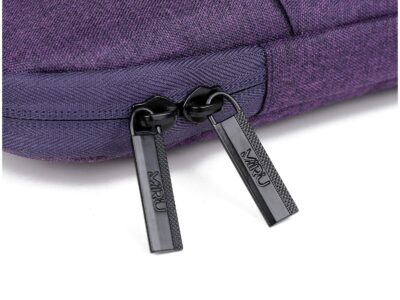 Fioletowe etui damskie na laptopa 15.6" cali z miękką podszewką Miru - obrazek 9