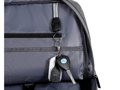 Szary plecak na laptopa 15.6" podróżny z portem USB MIRU - obrazek 10