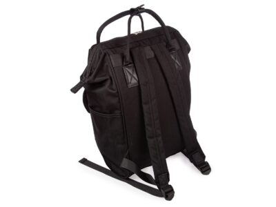 Pojemny materiałowy plecak czarny miejski na uczelnię Bag Street - obrazek 7