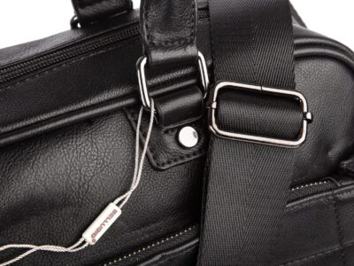 Elegancka torba męska do pracy z miejscem na laptopa i dokumenty A4 Bellugio - obrazek 5