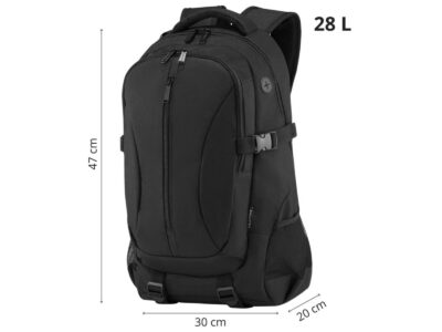 Wysoki elegancki plecak męski na laptopa 15-17.3" do pracy na studia Zagatto - obrazek 3