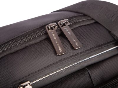 Czarna torba męska na ramię saszetka na co dzień Pierre Cardin - obrazek 3