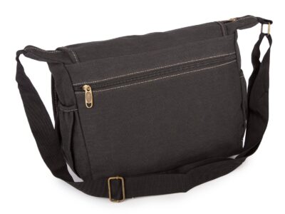 Wygodna materiałowa torba męska na ramię w stylu vintage OR&MI - obrazek 4