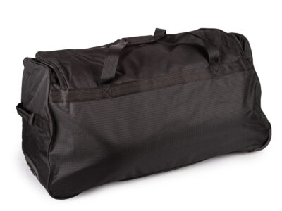 Czarna bardzo duża torba podróżna na kółkach XXL ze stelażem i wyciaganą rączką Bellugio - obrazek 9