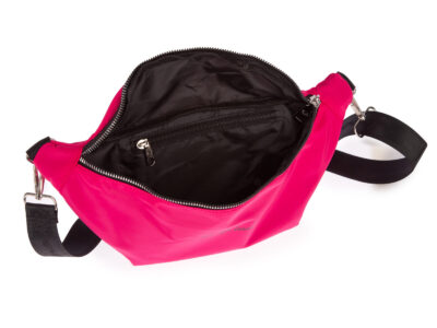 Różowa saszetka "nerka" damska na ramię Jennifer Jones - obrazek 5