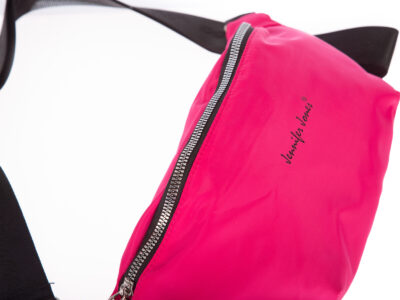 Różowa saszetka "nerka" damska na ramię Jennifer Jones - obrazek 3