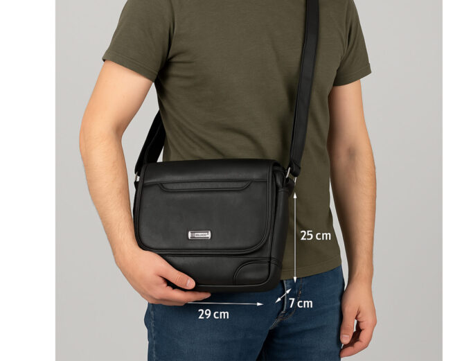 Średnia torba męska na ramię Bellugio