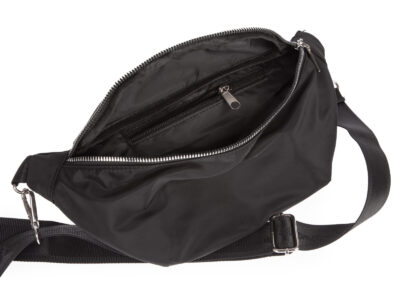 Czarna saszetka "nerka" damska na ramię Jennifer Jones - obrazek 5