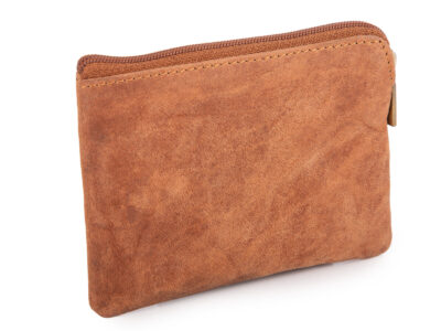 Brązowe etui na klucze z grubej skóry naturalnej WILD - obrazek 3