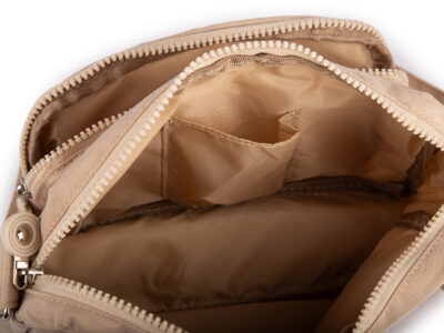 Nieduża, lekka torebka turystyczna w kolorze jasnobeżowym (ecru) Bag Street - obrazek 9